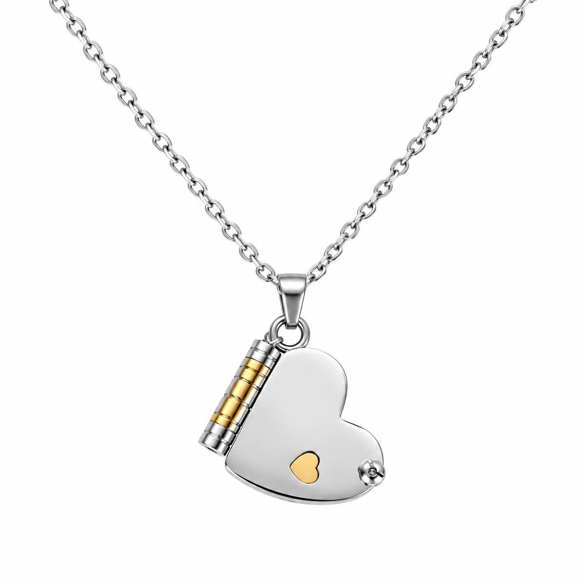 Collar Libro corazon